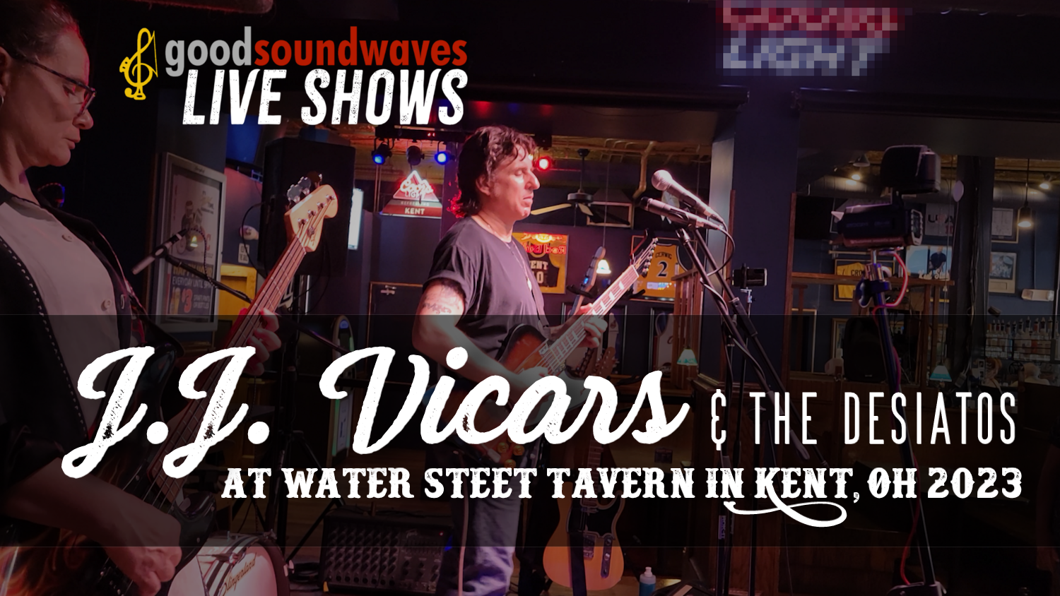 J.J. Vicars & The Desiatos @ Water Street Tavern 2023