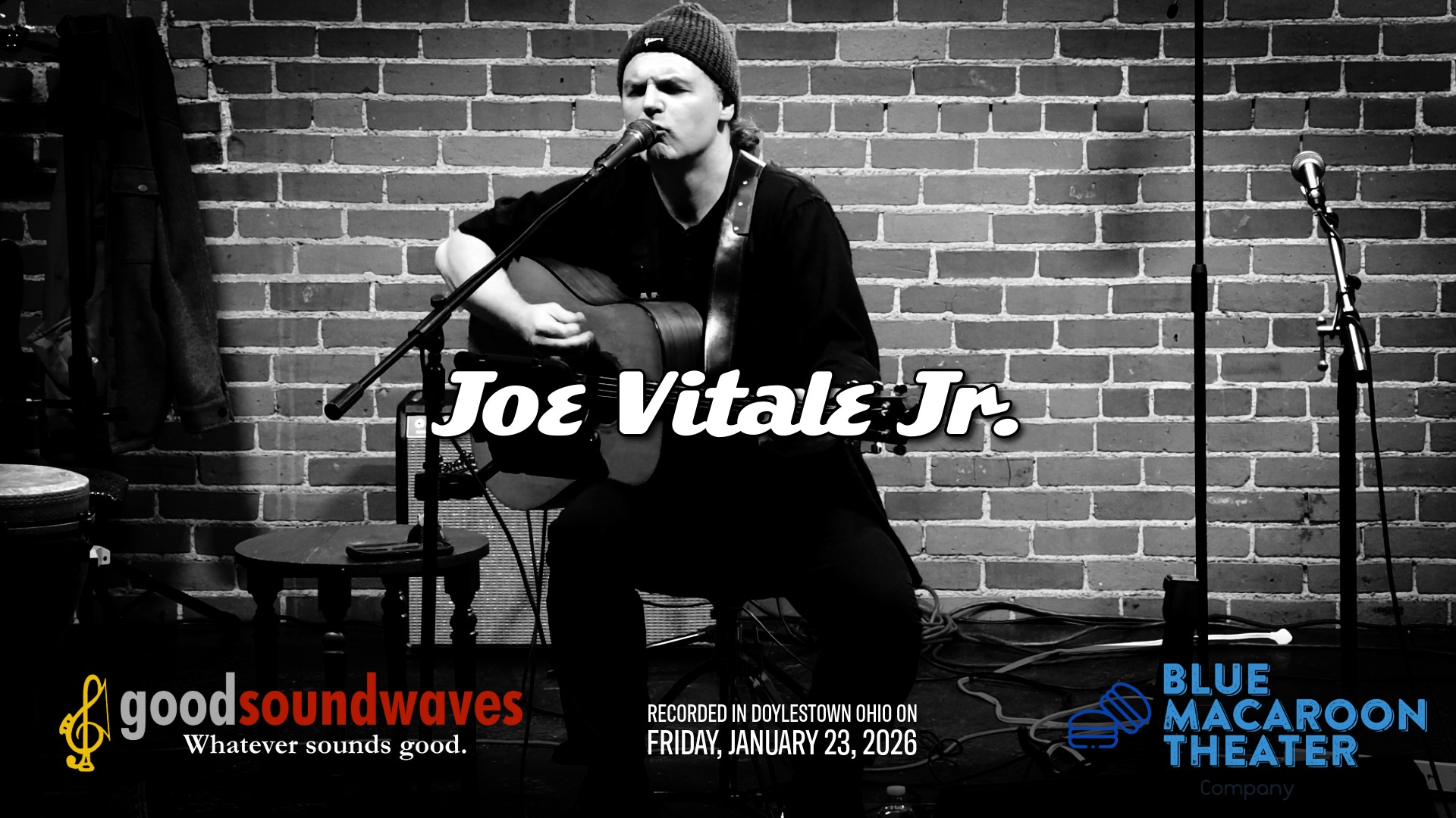Joe Vitale Jr. @ Blue Macaroon Theater 2026