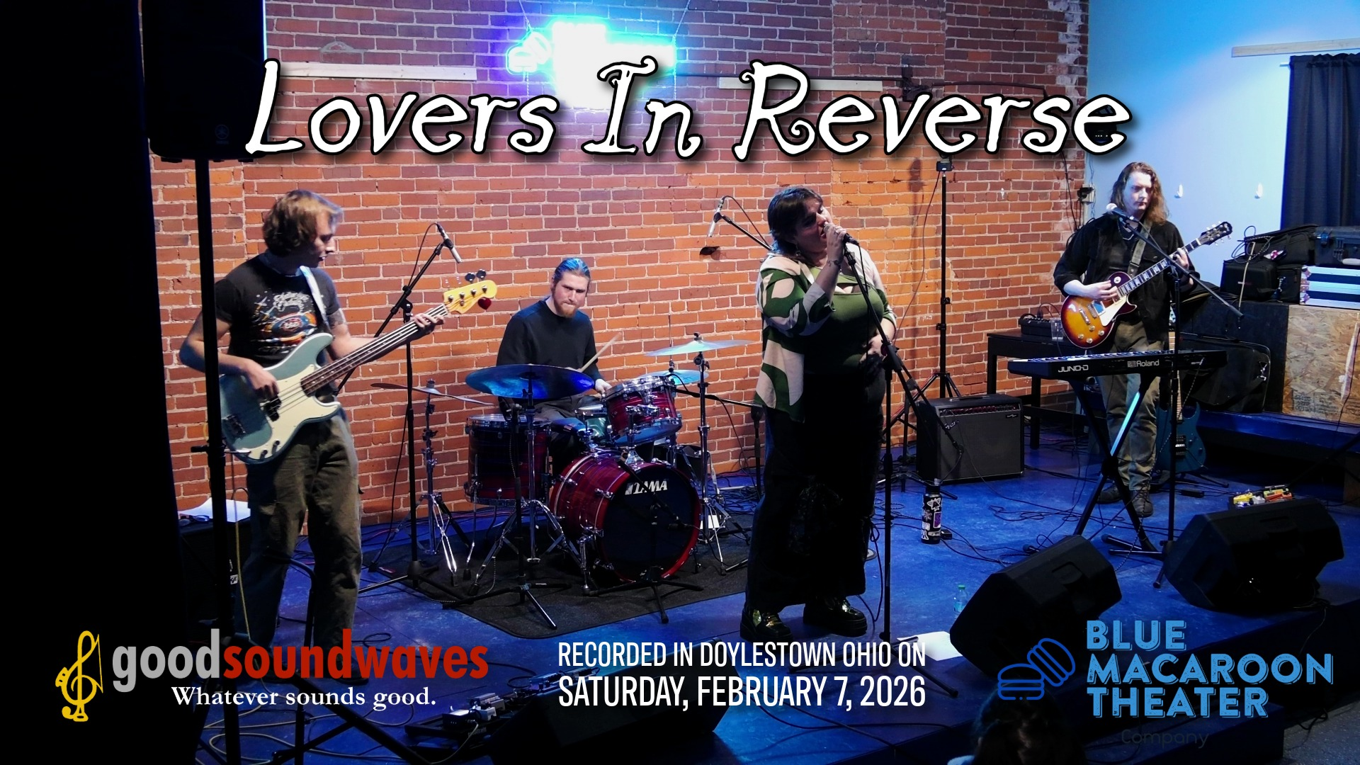 Lovers In Reverse @ Blue Macaroon Theater 2026